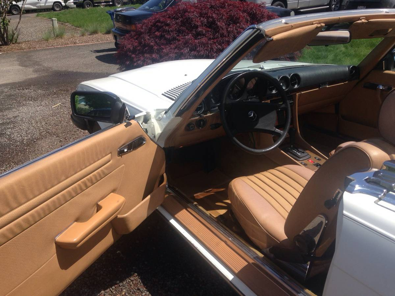 Illustration for article titled For $4,900, Is This 1984 Mercedes 380SL Really Ready For Summer?